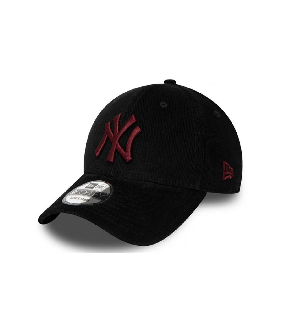 Cord Pack 940 NY black burgundy New Era